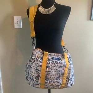 RARE Retired print Kavu critter folklore shoulder/crossbody and clutch handles
